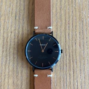 Tsovet watch with genuine leather strap